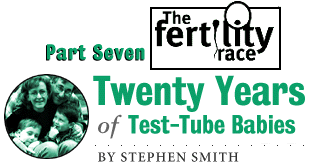 Minnesota Public Radio presents The Fertility Race Part Seven: Twenty Years of Test-Tube Babies by Stephen Smith